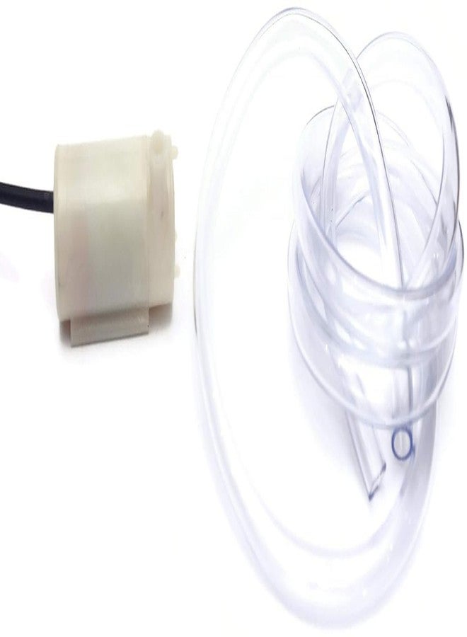 إلكترونيك سبايسس مضخة مياه غاطسة صغيرة تعمل بالتيار المستمر من Electronic Spices، بجهد 4-12 فولت، مع أنبوب PVC شفاف بطول متر واحد، للاستخدام في أحواض السمك والنوافير والحدائق (عبوة من قطعتين). - Image 2